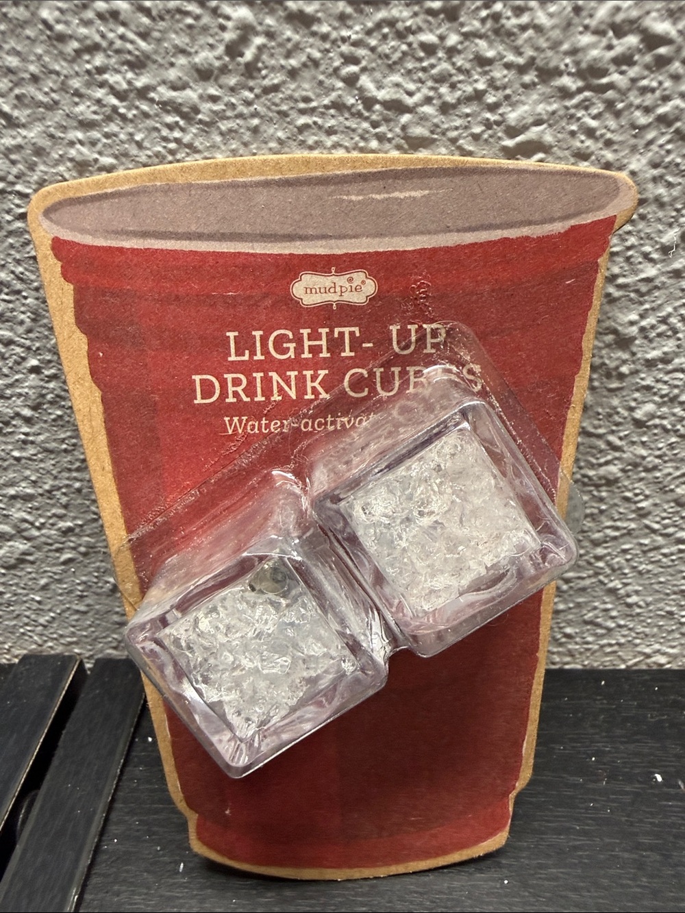 Mud Pie Clear Light-Up Drink Cubes - Transparent